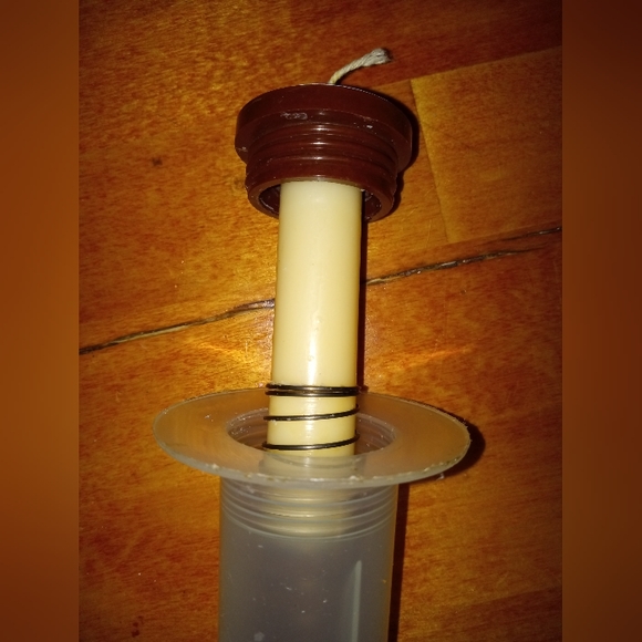 Diese Kerze ist Geschmacksmuster gesschutzt German wax Candle Homder - Picture 9 of 9